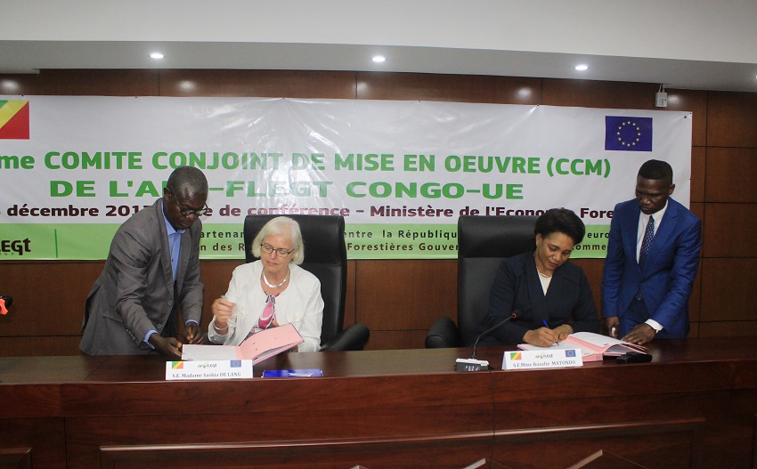7ème Comité Conjoint de Mise en œuvre de l’APV-FLEGT : Le Congo et l’Union Européenne se félicitent de l’état d’avancement du processus